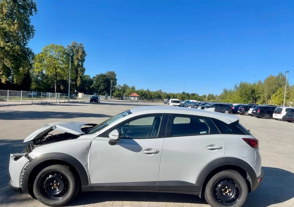 Mazda CX-3 cena 36900 przebieg: 52713, rok produkcji 2018 z Kościerzyna małe 121